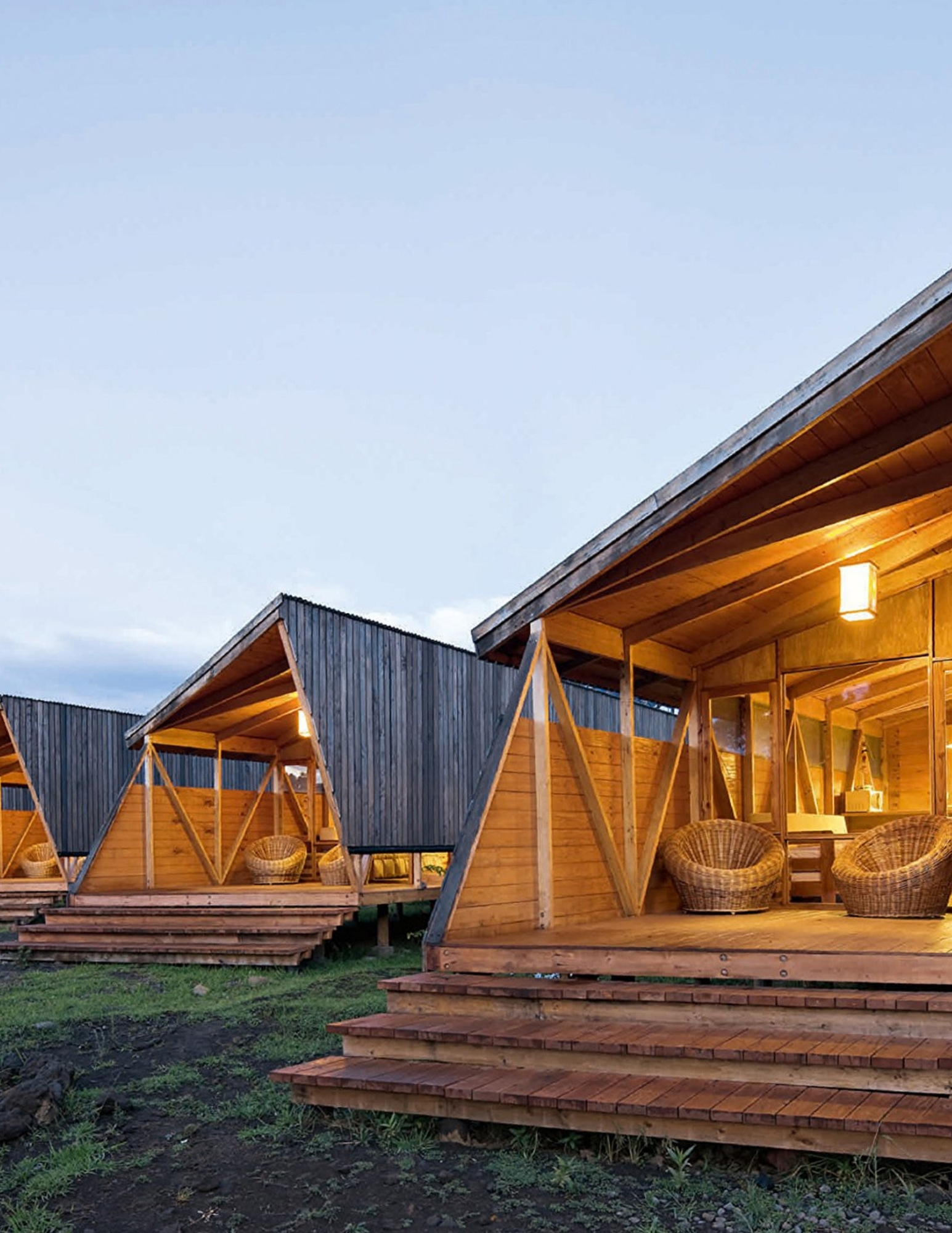holiday resort prefab structure